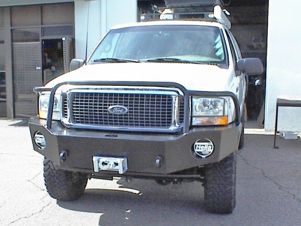 Aluminess Ford Excursion 1995-2005 Front Winch Bumper - Image 6