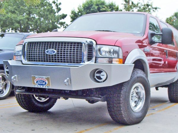 Aluminess Ford Excursion 1995-2005 Front Winch Bumper - Image 3