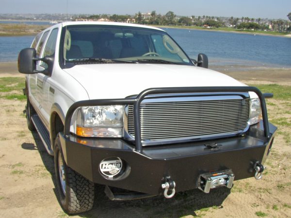 Aluminess Ford Excursion 1995-2005 Front Winch Bumper - Image 2