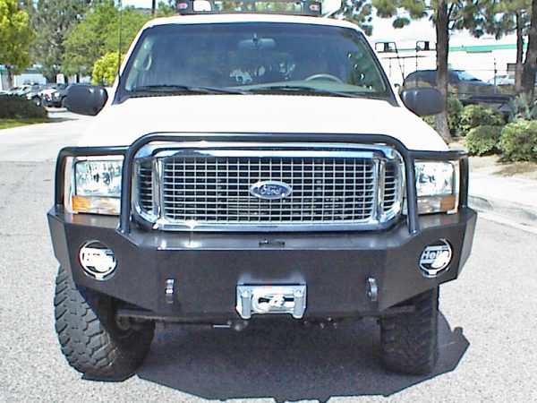 Aluminess Ford Excursion 1995-2005 Front Winch Bumper - Image 5