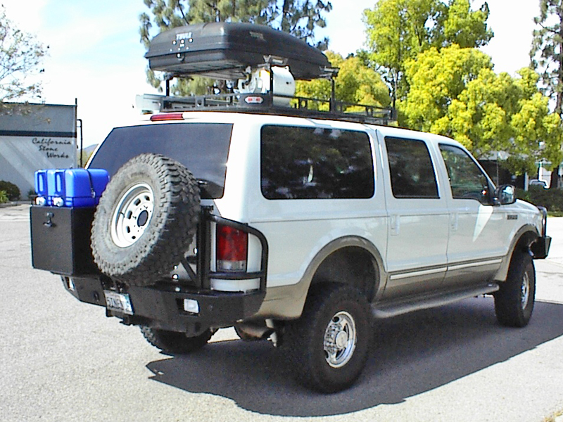 2001 ford excursion rear bumper