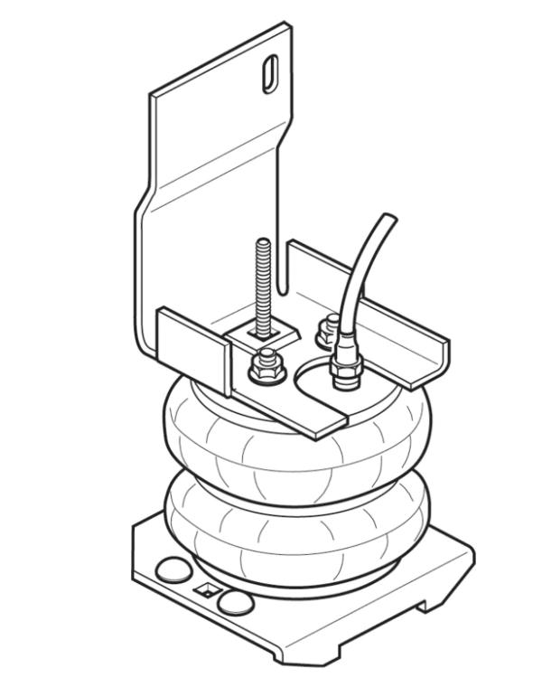 Firestone Airide Rear Suspension Kit for Ford Econoline Vans (1992–2023) - Image 2