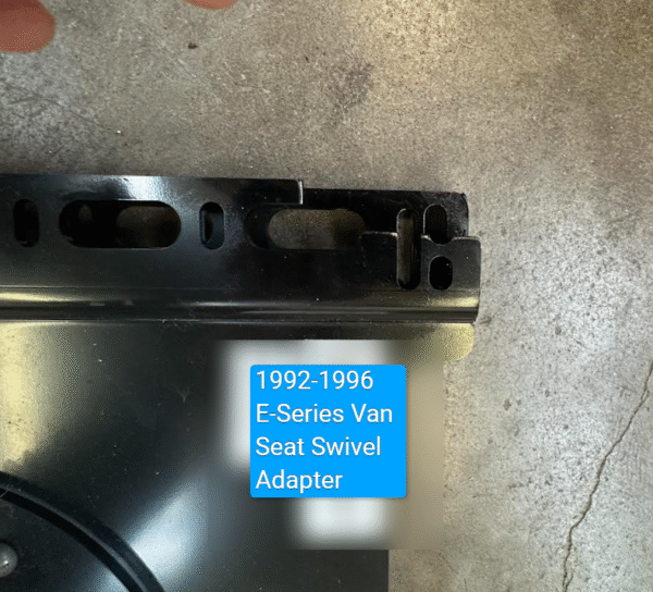 1992-1996 Ford Econoline Swivel Seat Adapter – Driver | Passenger Side - Image 5