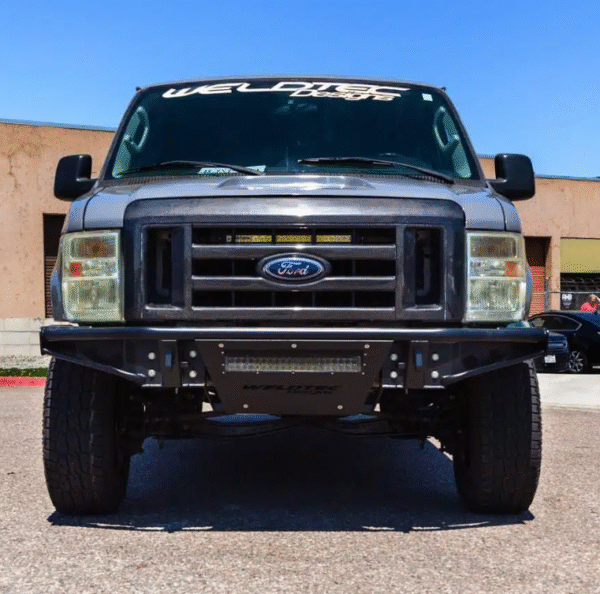 Ford E-Series E250/E350/E450 1992-2007 | 2008-2024 WTD Weldtec Pre-Runner Front Bumper - Image 12