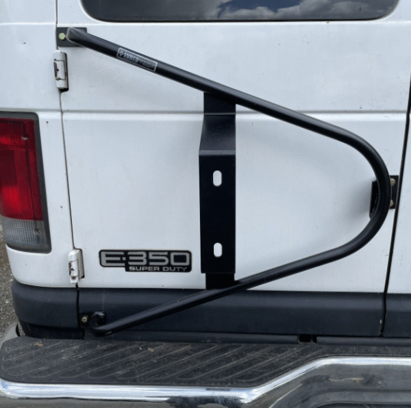 1992-2013 | 2014-2024 Ford Econoline Van Rear Tire Carrier / Spare Wheel Carrier Mount - Image 3