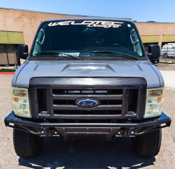 Ford E-Series E250/E350/E450 1992-2007 | 2008-2024 WTD Weldtec Pre-Runner Front Bumper - Image 3