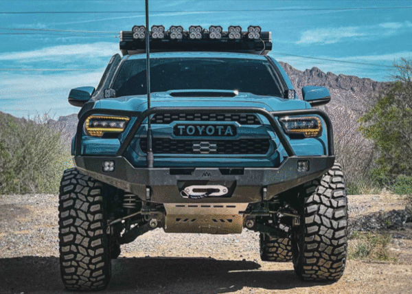Toyota Tacoma Front Bumper 3rd Gen (2016+) Hi-Lite Overland [Bull Bar]