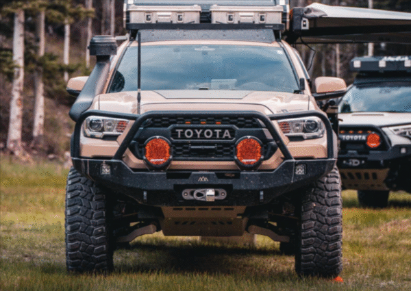 Toyota Tacoma Front Bumper 3rd Gen (2016+) Hi-Lite Overland [Bull Bar] - Image 4