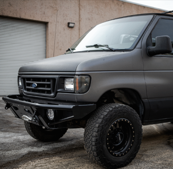 Ford E-Series Van E150 E250 E350 3’’ Suspension Lift Kit - Extended Radius Arms | Fox Performance Shocks - for up to 33" Tires - Image 3