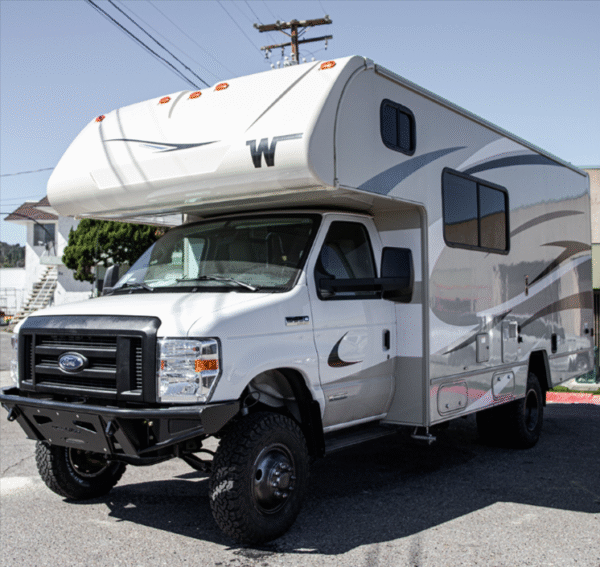 Ford Econoline 6-Inch Lift Kit with King Shocks for Class C RV - Image 3