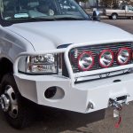 Ford Super Duty Aluminess front winch bumper 2005-2007