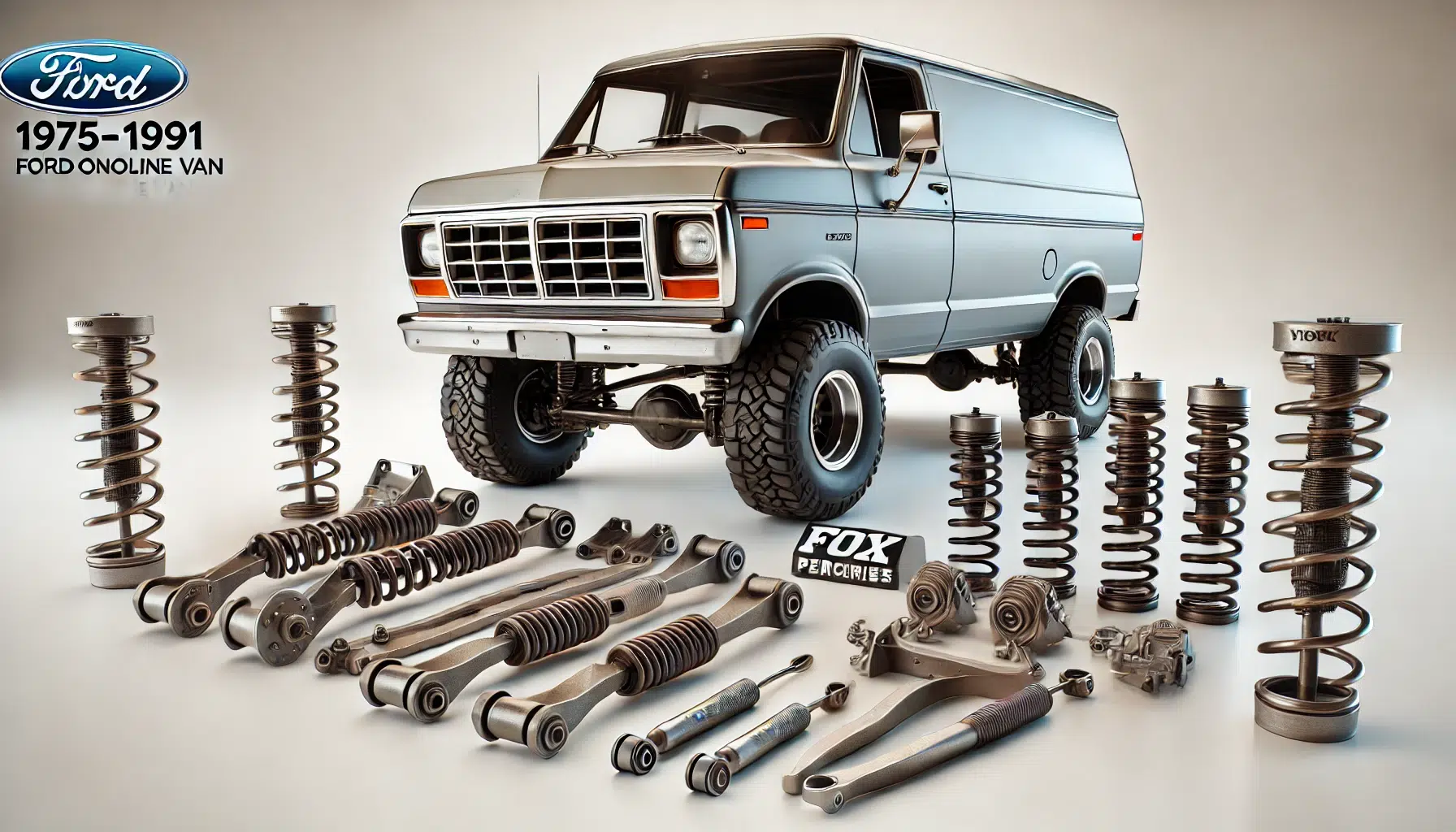 1975-1991 Ford Econoline E250 E350 E450 5″ Suspension Lift Kit