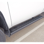1999-2014 Ford Econoline 7" Black Steel Grip Steps Running Boards