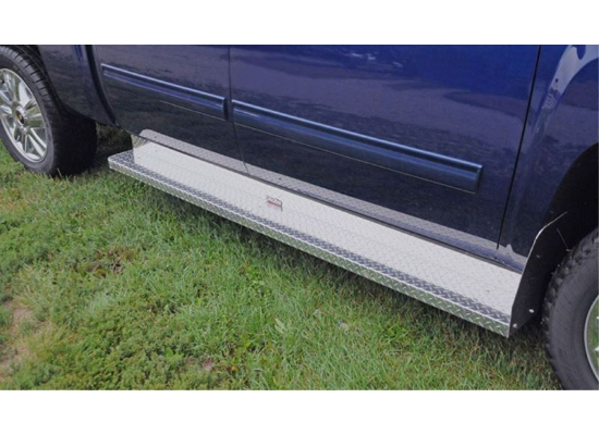 Shine-Tread Aluminum Running Boards for 1999-2014 Ford Econoline (Set)