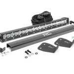 LED Light | Bumper Mount | 20" Chrome Single Row | Ford Bronco Sport (21-22)