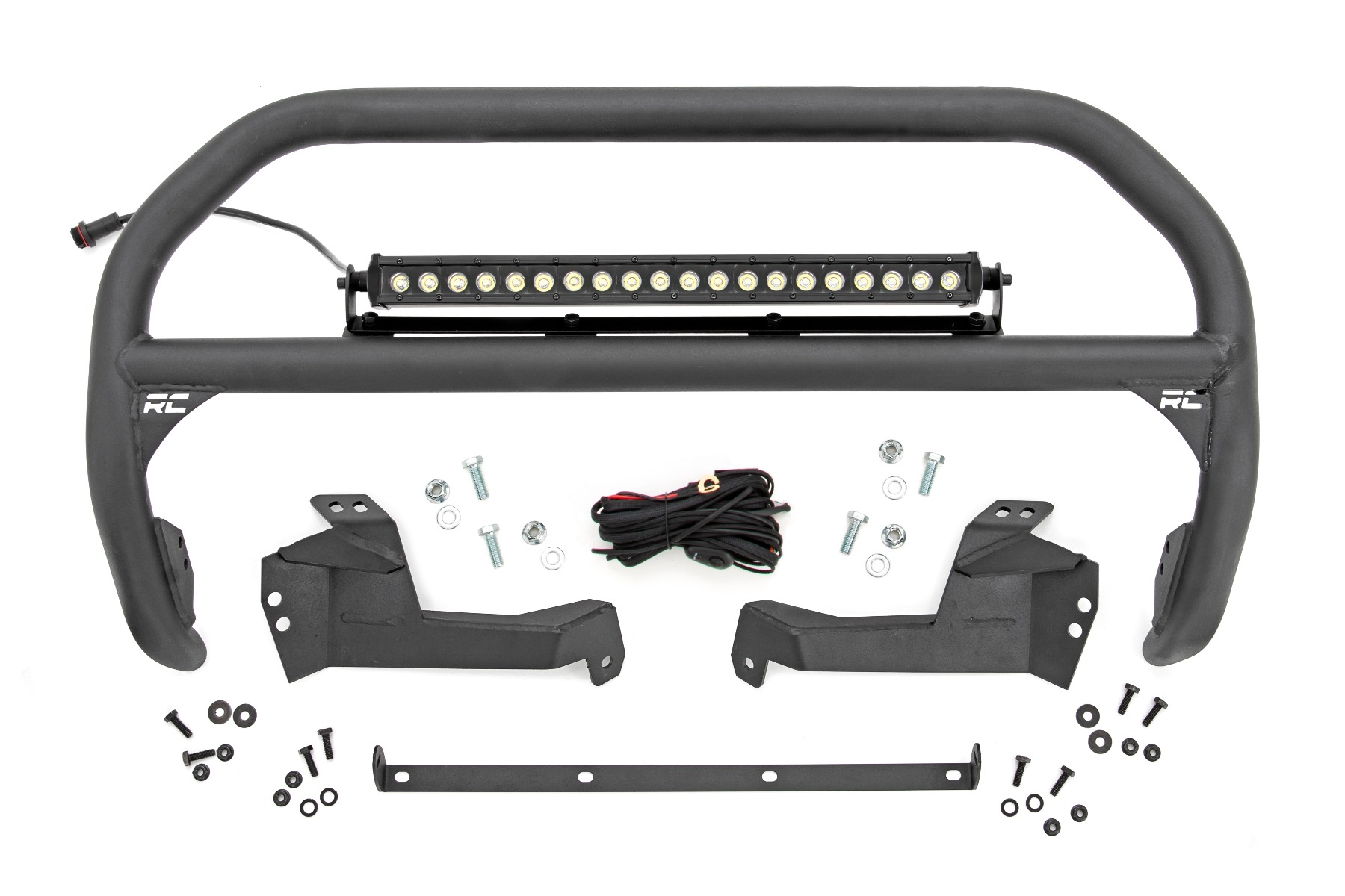 Nudge Bar | 20 Inch Black Single Row LED | Ford Bronco Sport (2021)