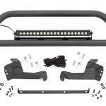 Nudge Bar | 20 Inch BLK DRL Single Row LED | Ford Bronco Sport (2021)