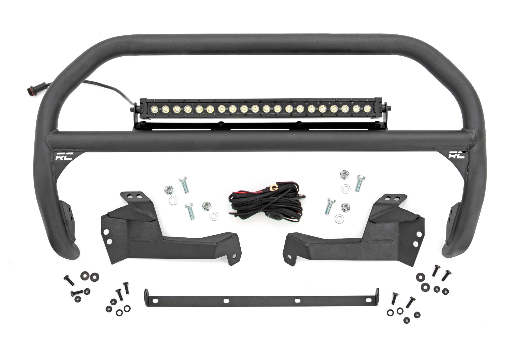 Nudge Bar | 20 Inch BLK DRL Single Row LED | Ford Bronco Sport (2021)