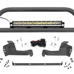 Nudge Bar | 20 Inch Chrome Single Row LED | Ford Bronco Sport (2021)