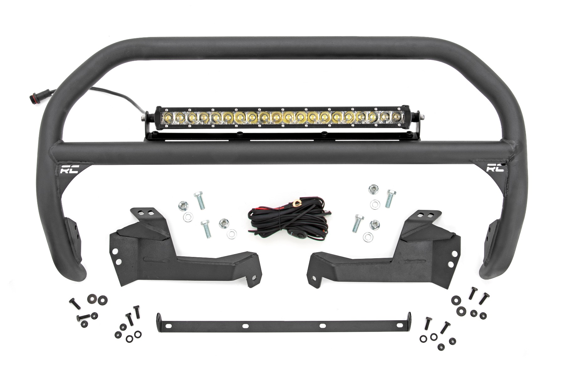 Nudge Bar | 20 Inch Chrome Single Row LED | Ford Bronco Sport (2021)