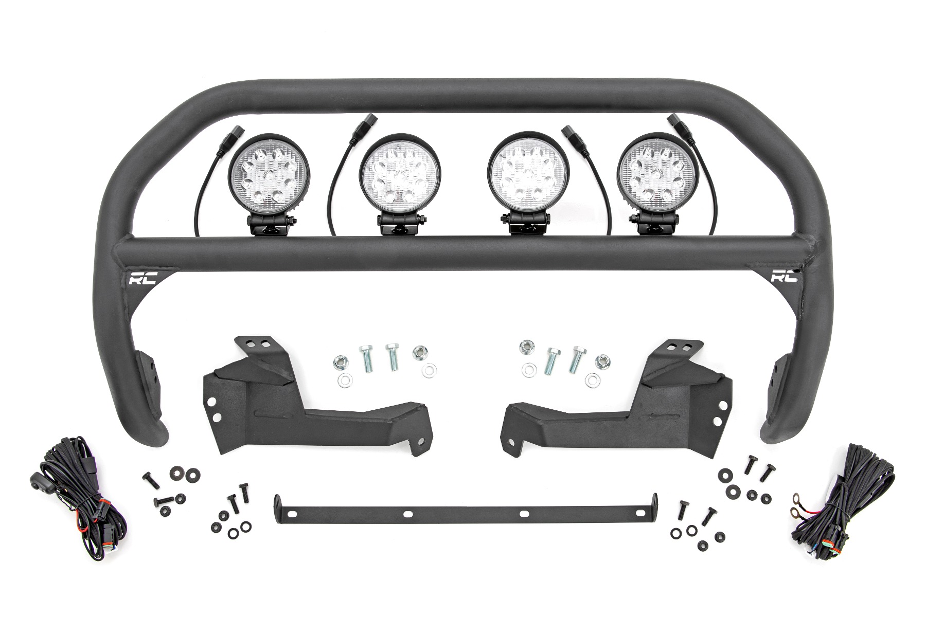 Nudge Bar | 4 Inch Round Led (x4) | Ford Bronco Sport 4WD (2021)