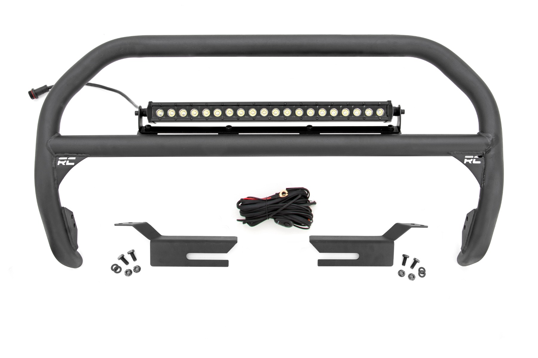 Nudge Bar | 20 Inch Black Single Row LED | Ford Bronco 4WD (2021)