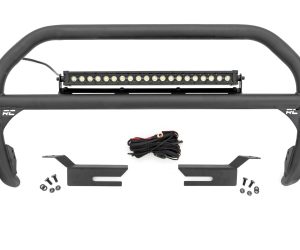 Nudge Bar | 20 Inch BLK DRL Single Row LED | Ford Bronco 4WD (2021)