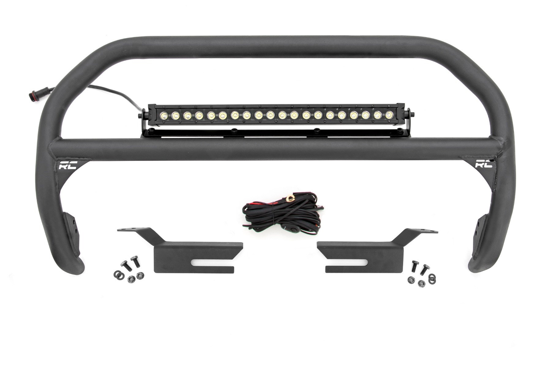 Nudge Bar | 20 Inch BLK DRL Single Row LED | Ford Bronco 4WD (2021)