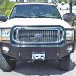 Aluminess Ford Excursion 1995-2005 Front Winch Bumper