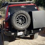 Aluminess 1999-2005 Ford Excursion Rear Bumper Swing Arms Fuel or Tire