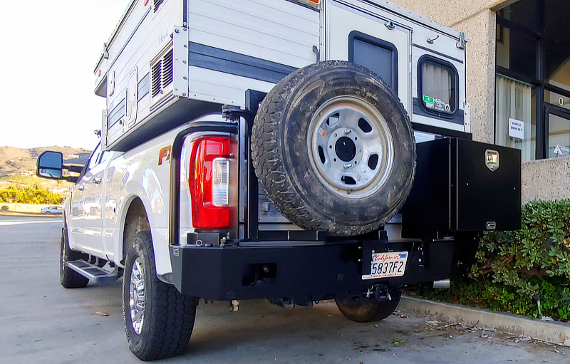 Aluminess Ford Super Duty 2017-2019 Rear Bumper