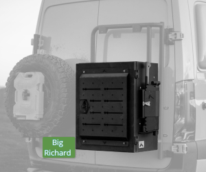 Aluminum Rear Door / Overland Deluxe Box - Explorer Edition - By Aluminess