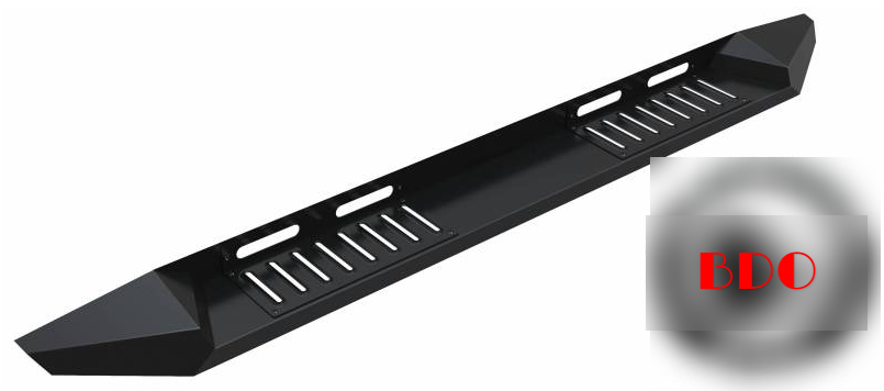 Dodge Ram 2009-2022 1500 2500 3500 Black Armour Running Board Steps - Free Shipping