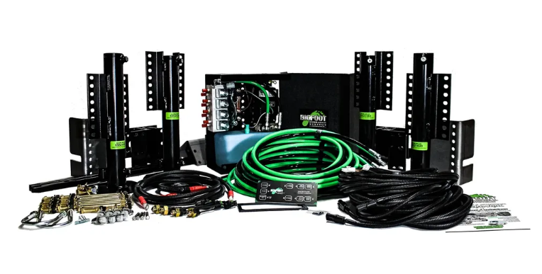 Ford Econoline E-350 Leveling System – Bolt-On Bigfoot Hydraulic Kit