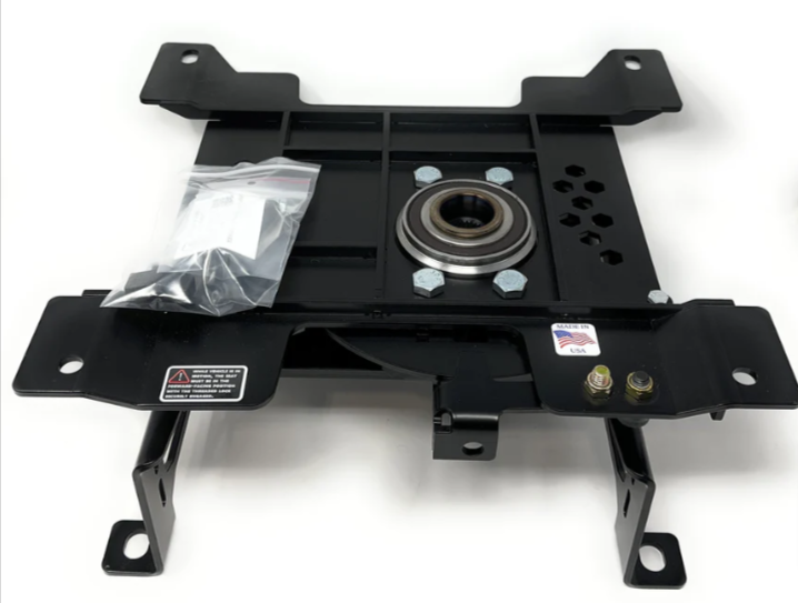 1997-2024 Chevy Express ICM Seat Swivel Adapter with Lowering Base Pedestal