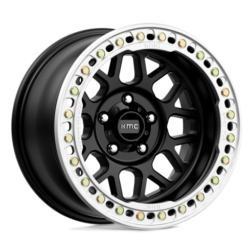 Ford E-Series Van E150 E250 E350 KMC Grenade Crawl BL Wheels 17X8.5