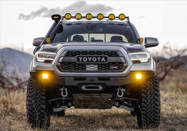 Toyota Tacoma Front Bumper 3rd Gen (2016+) Hi-Lite Overland [No Bull Bar]
