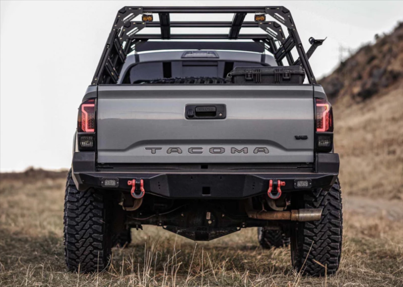Toyota Tacoma Hi-Lite High Clearance Rear Bumper 3rd Gen (2016-2023)