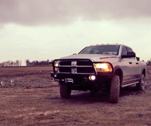 Dodge Power Wagon Aluminess front bumper 2010-2018