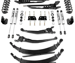 Ford Econoline 4" Lift Kit with Leaf Springs for Class C RV
