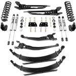 Ford Econoline E350/E450 6" Suspension Lift Kit with Leaf Springs & Fox Shocks