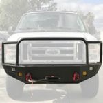 Aluminess Front Winch Bumper - Ford Econoline Van / E-Series Van's