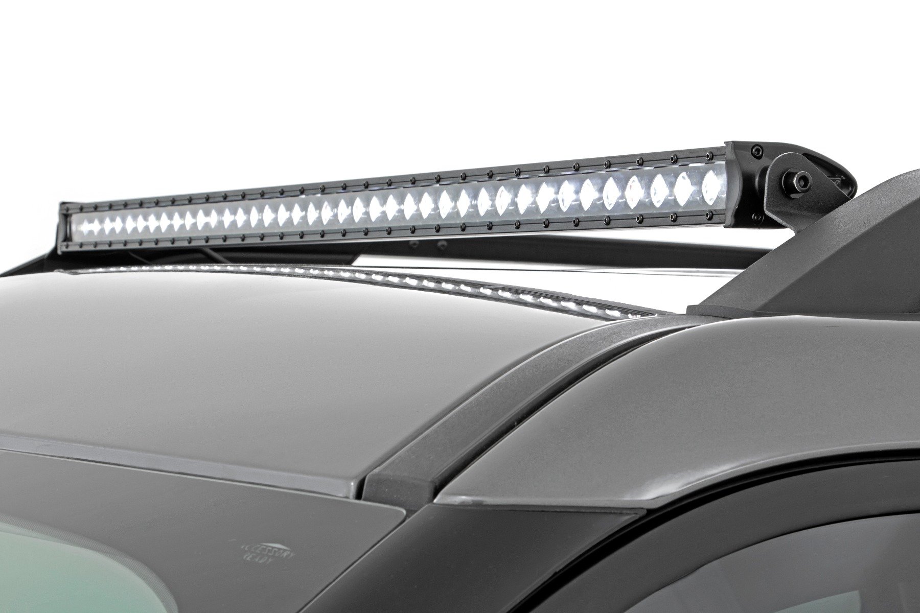 LED Light | Roof Rack Mount | 40" Black Single Row | Ford Bronco Sport (21-22)