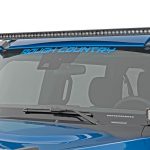 LED Light | Upper Windshield | 50" Black Single Row | Ford Bronco (21-22)