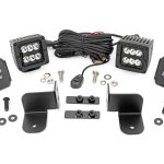 LED Light | Rear Mount | 2" Black Pair | Spot | Polaris Ranger 1000/Ranger 1000XP (19-21)