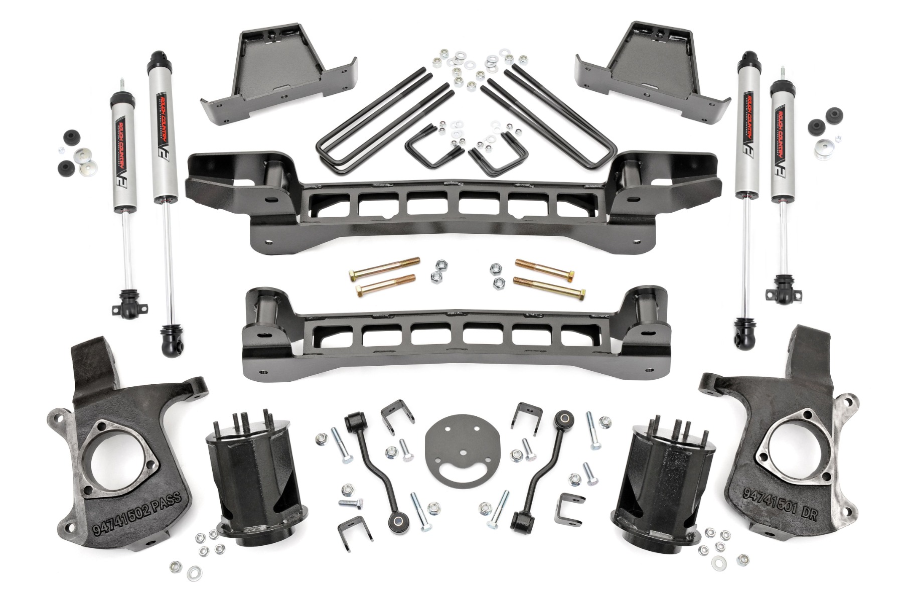 6 Inch Lift Kit | V2 Shocks | Chevy/GMC 1500 (1999-2006 & Classic)